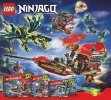 Istruzioni per la Costruzione - LEGO - NINJAGO - 70734 - Il Dragone del Maestro Wu: Page 67