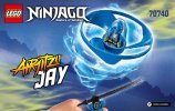 Istruzioni per la Costruzione - LEGO - NINJAGO - 70740 - Airjitzu Jay Flyer: Page 1