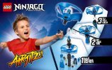 Istruzioni per la Costruzione - LEGO - NINJAGO - 70740 - Airjitzu Jay Flyer: Page 18