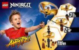 Istruzioni per la Costruzione - LEGO - NINJAGO - 70741 - Airjitzu Cole Flyer: Page 18