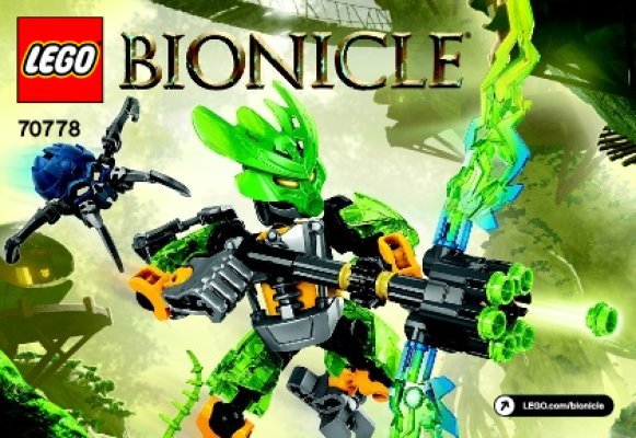 Istruzioni per la Costruzione - LEGO - BIONICLE - 70778 - Protettore della Giungla: Page 1