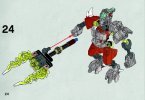 Istruzioni per la Costruzione - LEGO - BIONICLE - 70779 - Protettore della Pietra: Page 24