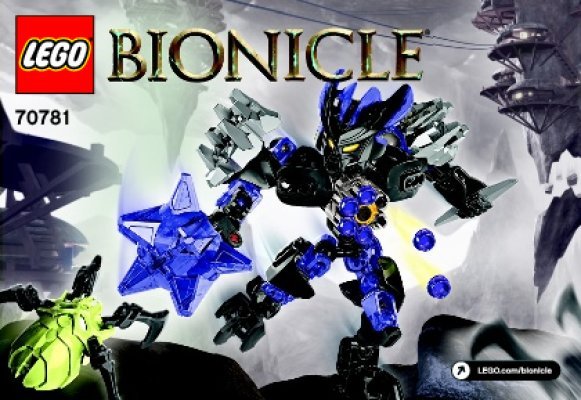 Istruzioni per la Costruzione - LEGO - BIONICLE - 70781 - Protettore della Terra: Page 1