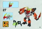 Istruzioni per la Costruzione - LEGO - BIONICLE - 70783 - Protettore del Fuoco: Page 25