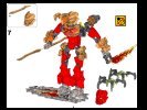 Istruzioni per la Costruzione - LEGO - BIONICLE - 70783 - Protettore del Fuoco: Page 9