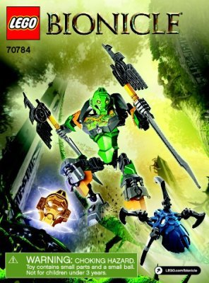 Istruzioni per la Costruzione - LEGO - BIONICLE - 70784 - Lewa – Mastro della Giungla: Page 1