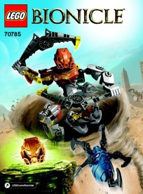 Istruzioni per la Costruzione - LEGO - BIONICLE - 70785 - Pohatu – Maestro della Pietra: Page 1