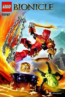 Istruzioni per la Costruzione - LEGO - BIONICLE - 70787 - Tahu - Maestro del Fuoco: Page 1