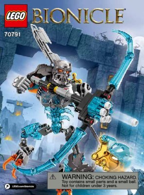 Istruzioni per la Costruzione - LEGO - BIONICLE - 70791 - Warrior: Page 1