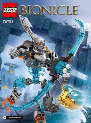 Istruzioni per la Costruzione - LEGO - BIONICLE - 70791 - Warrior: Page 1