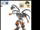 Istruzioni per la Costruzione - LEGO - BIONICLE - 70794 - Scorpio: Page 46