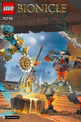 Istruzioni per la Costruzione - LEGO - BIONICLE - 70795 - Creatore di Maschere vs. Grinder: Page 1