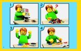 Istruzioni per la Costruzione - LEGO - THE LEGO MOVIE - 70804 - Il Furgone dei gelati: Page 2