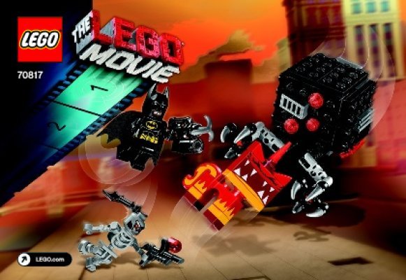 Istruzioni per la Costruzione - LEGO - THE LEGO MOVIE - 70817 - Batman™ e l'attacco di Furia Kitty: Page 1