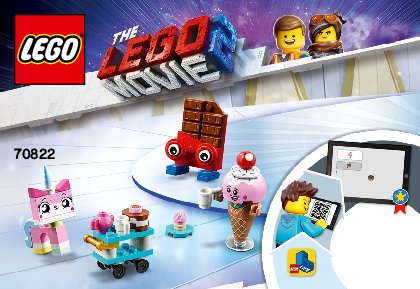 Istruzioni per la Costruzione - LEGO - 70822 - Unikitty's Sweetest Friends EVER!: Page 1