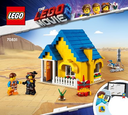 Istruzioni per la Costruzione - LEGO - 70831 - Emmet's Dream House/Rescue Rocket!: Page 1