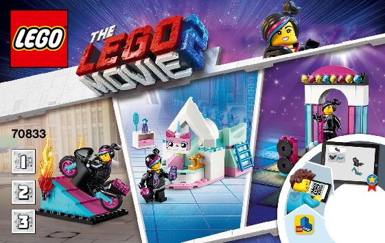 Istruzioni per la Costruzione - LEGO - 70833 - Lucy's Builder Box!: Page 1