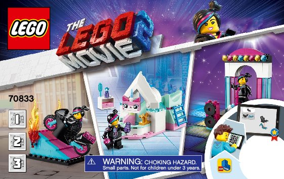 Istruzioni per la Costruzione - LEGO - 70833 - Lucy's Builder Box!: Page 1