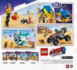 Istruzioni per la Costruzione - LEGO - 70842 - Emmet's Triple-Decker Couch Mech: Page 52