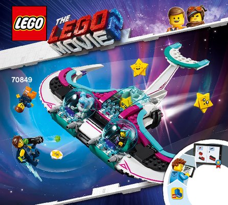 Istruzioni per la Costruzione - LEGO - 70849 - Wyld-Mayhem Star Fighter: Page 1