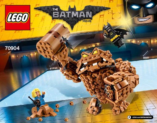 Istruzioni per la Costruzione - LEGO - THE LEGO BATMAN MOVIE - 70904 - L'attacco splash di Clayface™: Page 1