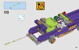 Istruzioni per la Costruzione - LEGO - THE LEGO BATMAN MOVIE - 70906 - La famigerata lowrider di The Joker™: Page 75