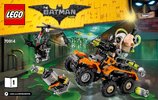 Istruzioni per la Costruzione - LEGO - THE LEGO BATMAN MOVIE - 70914 - L'attacco tossico di Bane™: Page 1