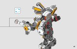 Istruzioni per la Costruzione - LEGO - 70920 - Egghead™  Mech Food Fight: Page 67