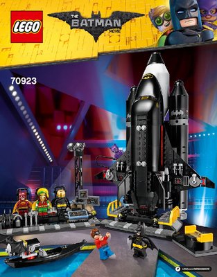 Istruzioni per la Costruzione - LEGO - 70923 - The Bat-Space Shuttle: Page 1