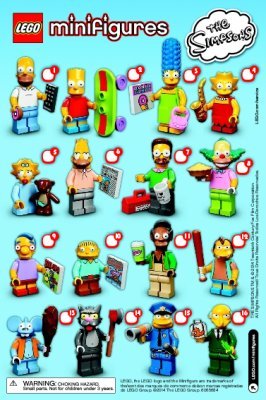 Istruzioni per la Costruzione - LEGO - The Simpsons - 71005 - LEGO® Minifigures - The Simpsons™ Series: Page 1