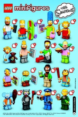 Istruzioni per la Costruzione - LEGO - The Simpsons - 71005 - LEGO® Minifigures - The Simpsons™ Series: Page 1