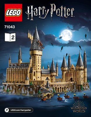 Istruzioni per la Costruzione - LEGO - 71043 - Hogwarts™ Castle: Page 1