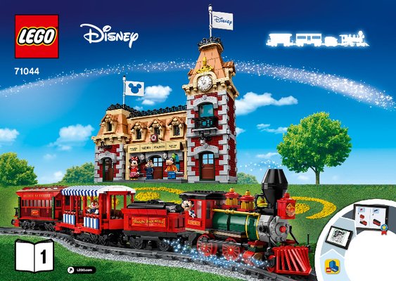 Istruzioni per la Costruzione - LEGO - 71044 - Disney Train and Station: Page 1