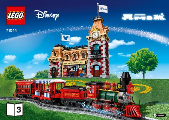 Istruzioni per la Costruzione - LEGO - 71044 - Disney Train and Station: Page 1