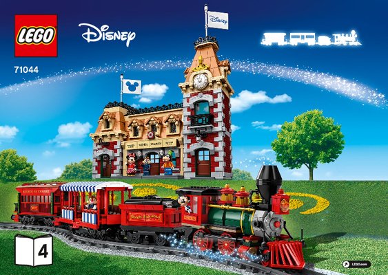 Istruzioni per la Costruzione - LEGO - 71044 - Disney Train and Station: Page 1