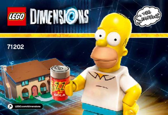 Istruzioni per la Costruzione - LEGO - 71202 - The Simpsons™ Level Pack: Page 1