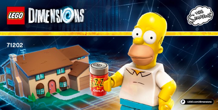 Istruzioni per la Costruzione - LEGO - 71202 - The Simpsons™ Level Pack: Page 1