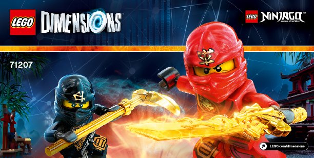 Istruzioni per la Costruzione - LEGO - 71207 - NINJAGO™ Team Pack: Page 1