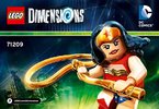 Istruzioni per la Costruzione - LEGO - 71209 - Wonder Woman™ Fun Pack: Page 1