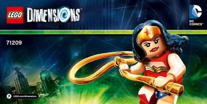 Istruzioni per la Costruzione - LEGO - 71209 - Wonder Woman™ Fun Pack: Page 1