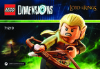 Istruzioni per la Costruzione - LEGO - 71219 - Legolas™ Fun Pack: Page 1