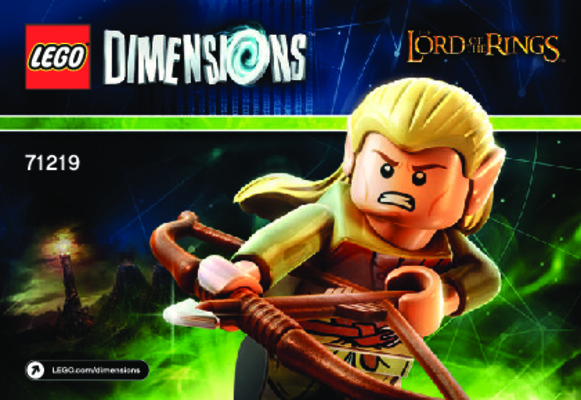 Istruzioni per la Costruzione - LEGO - 71219 - Legolas™ Fun Pack: Page 1