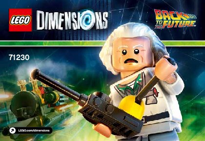 Istruzioni per la Costruzione - LEGO - 71230 - Doc Brown Fun Pack: Page 1