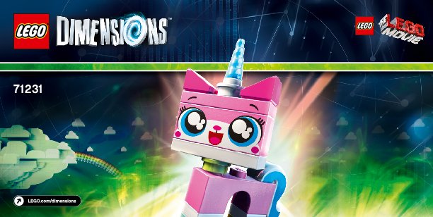 Istruzioni per la Costruzione - LEGO - 71231 - Unikitty Fun Pack: Page 1