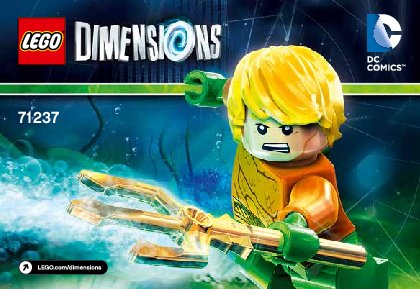 Istruzioni per la Costruzione - LEGO - 71237 - Aquaman™ Fun Pack: Page 1