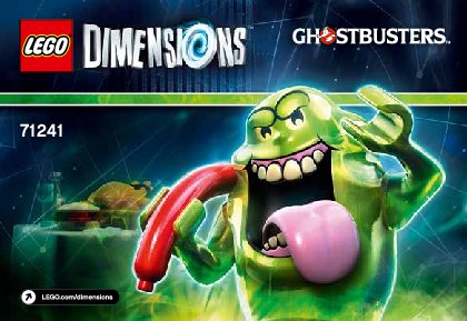 Istruzioni per la Costruzione - LEGO - 71241 - Slimer Fun Pack: Page 1