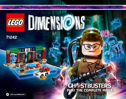 Istruzioni per la Costruzione - LEGO - 71242 - Ghostbusters™ Story Pack: Page 1