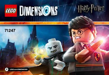 Istruzioni per la Costruzione - LEGO - 71247 - Harry Potter™ Team Pack: Page 1