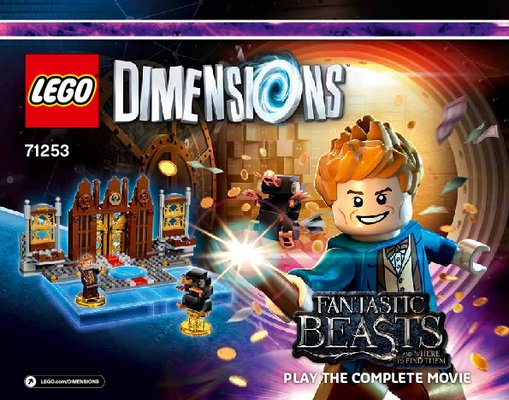 Istruzioni per la Costruzione - LEGO - 71253 - Fantastic Beasts and Where to Find Them™: Page 1