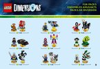 Istruzioni per la Costruzione - LEGO - DIMENSIONS - 71255 - Teen Titans Go!™ Team Pack: Page 9